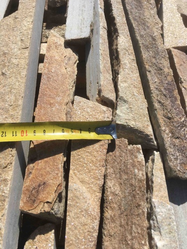 Горбушка златолит золотистый для облицовки купить в Кунгуре