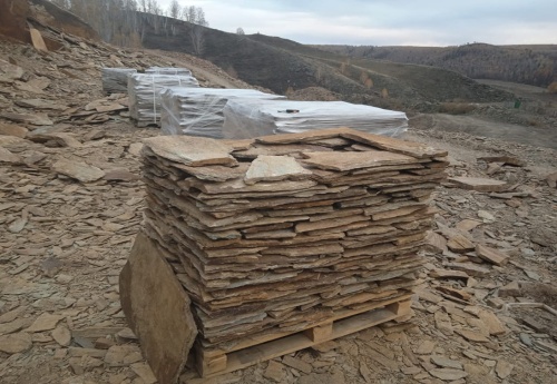 Плитняк кора дерева для цоколя, отмостки купить в Кунгуре